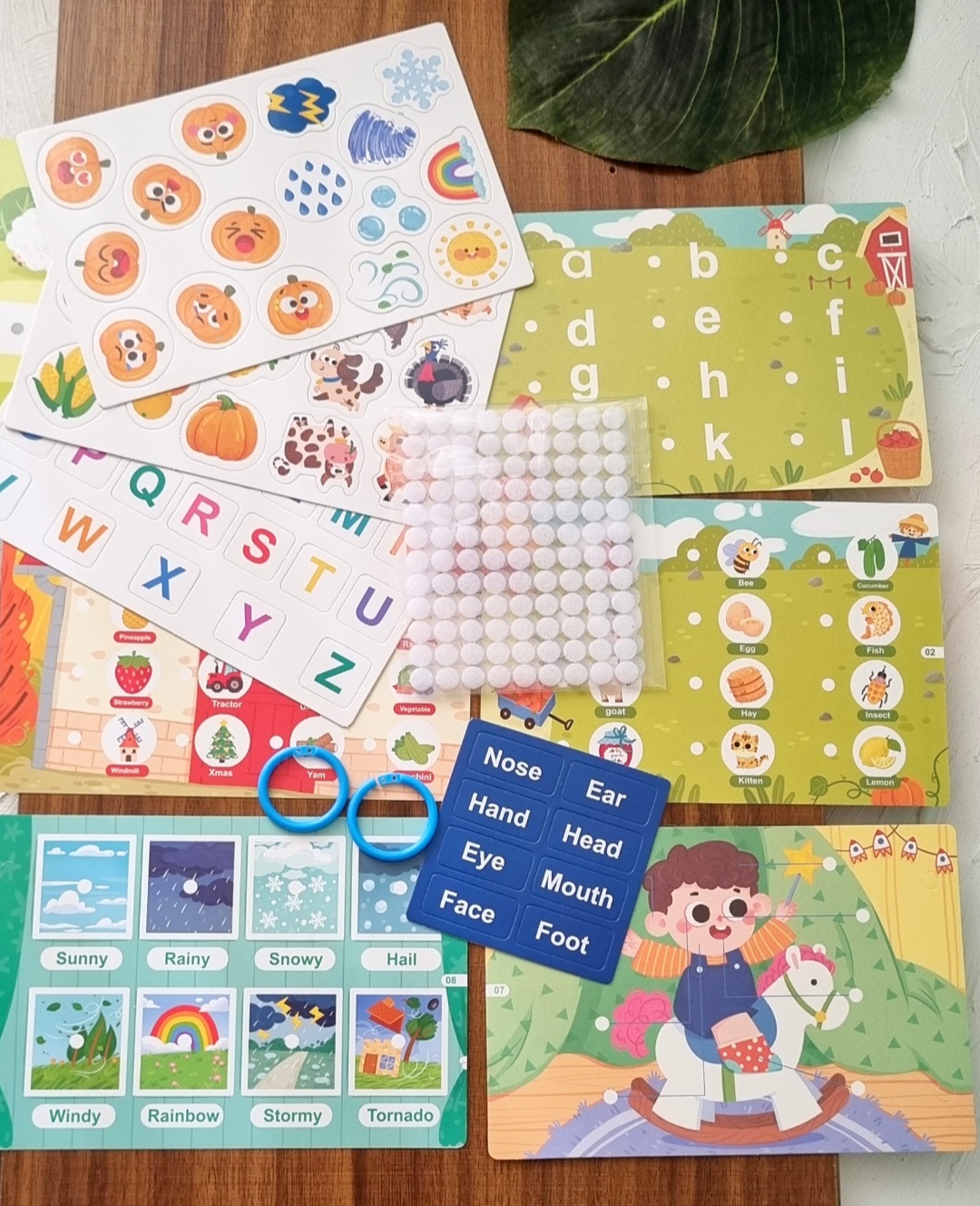 کتاب کار کودک،بیزی بوک کتاب چسبی