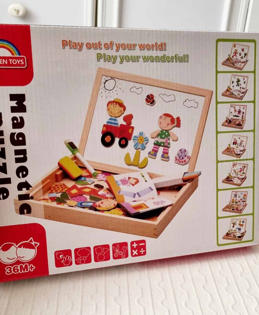 تخته مگنتی دو طرفه کودک