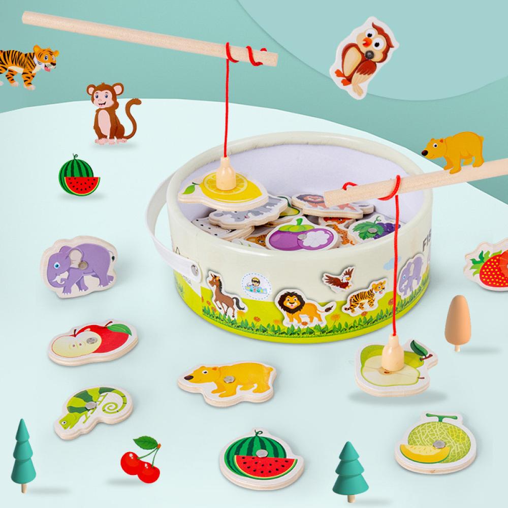 ماهیگیری چوبی کودک